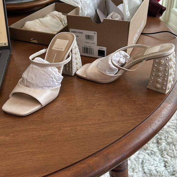 Dolce Vita Jemmy Pearl Sandal Heel - Picture 4 of 8